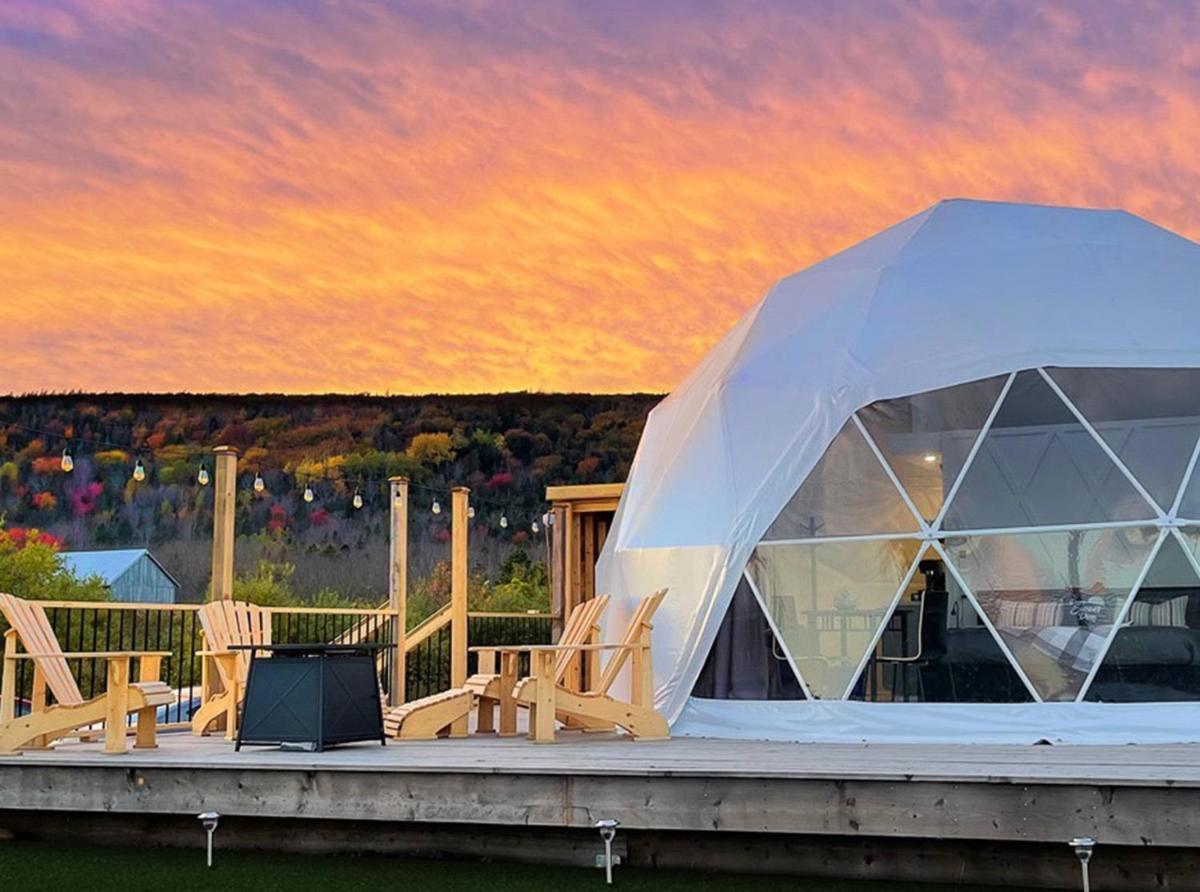 Port Wade Glamping Domes Villa Victoria Beach Kültér fotó